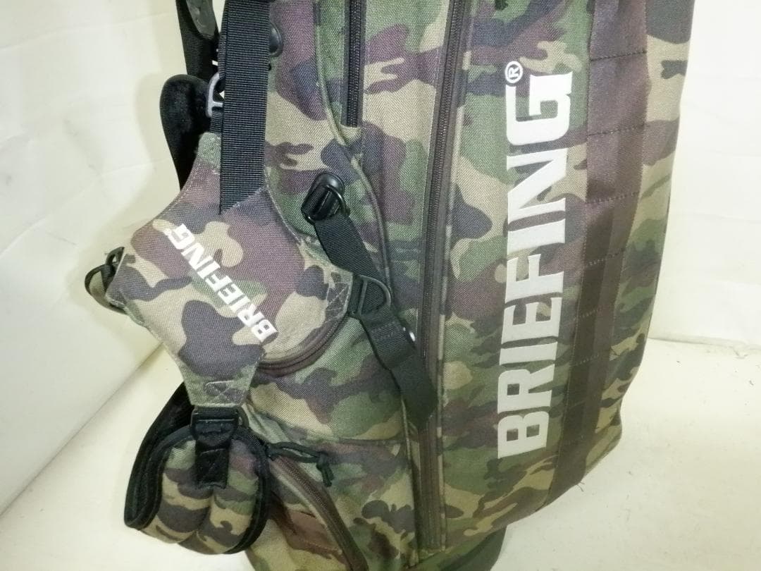 BRIEFING★CR-4★ブリーフィング★9.5型★良品★スタンド(カモフラ)