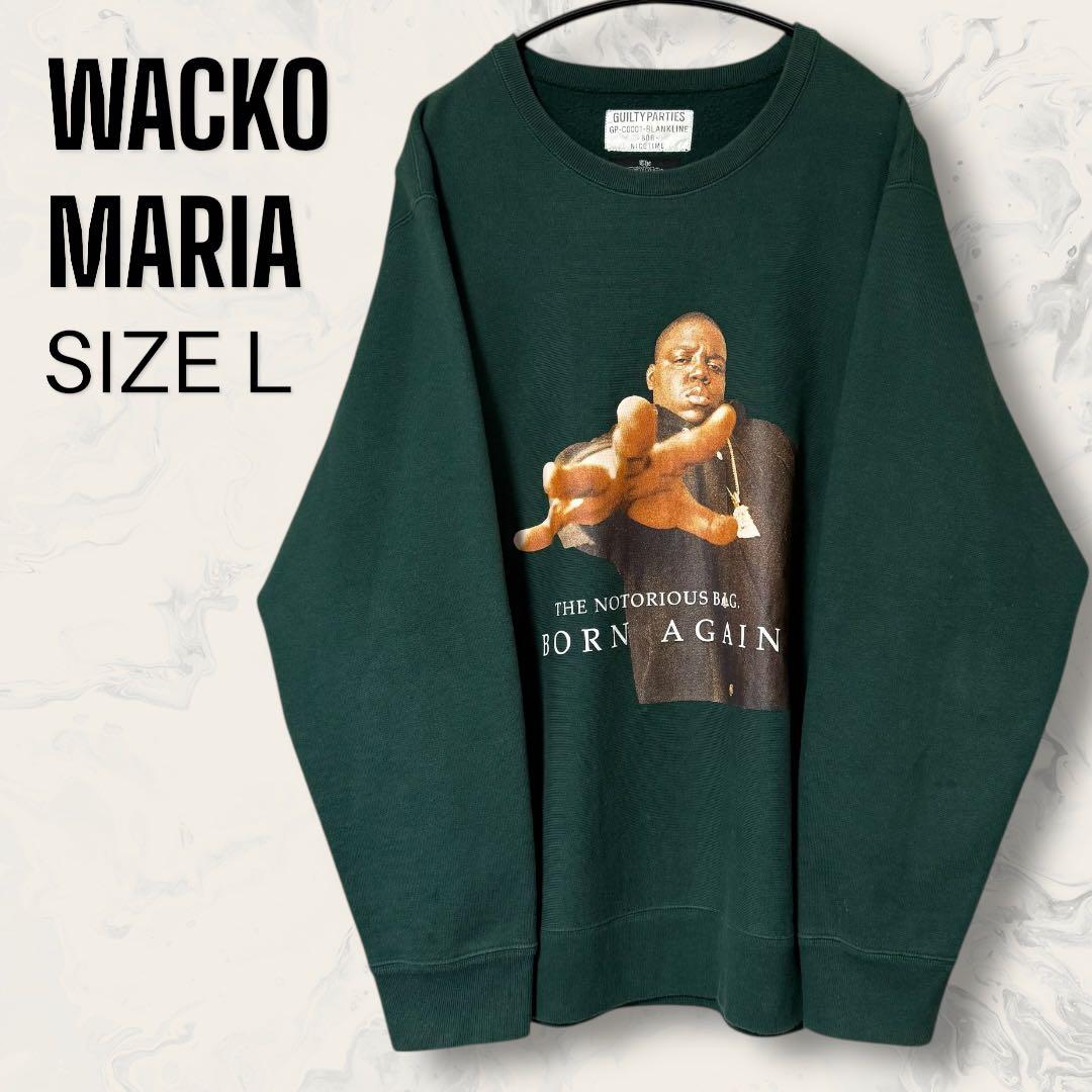 WACKO MARIA × ノトーリアス・B.I.G. コラボ スウェット