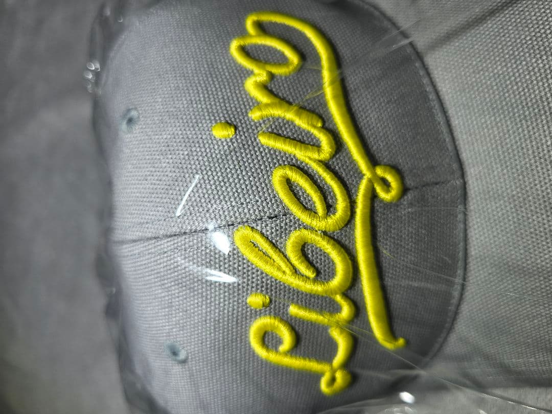 Libeiro　 グレー 　ツイルロゴキャップ　リベイロ