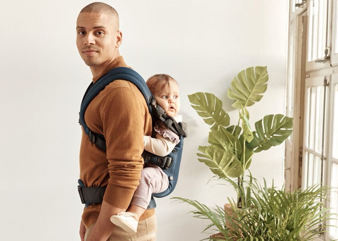 ベビービョルン ハーモニー3Dメッシュ⭐︎シルバー 美品