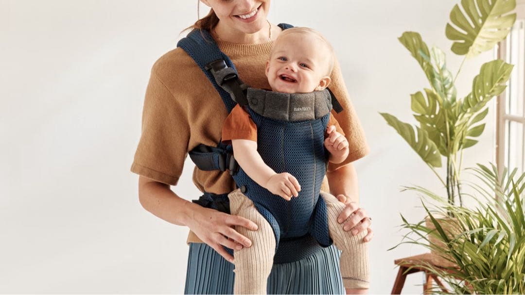 ベビービョルン ハーモニー3Dメッシュ⭐︎シルバー 美品