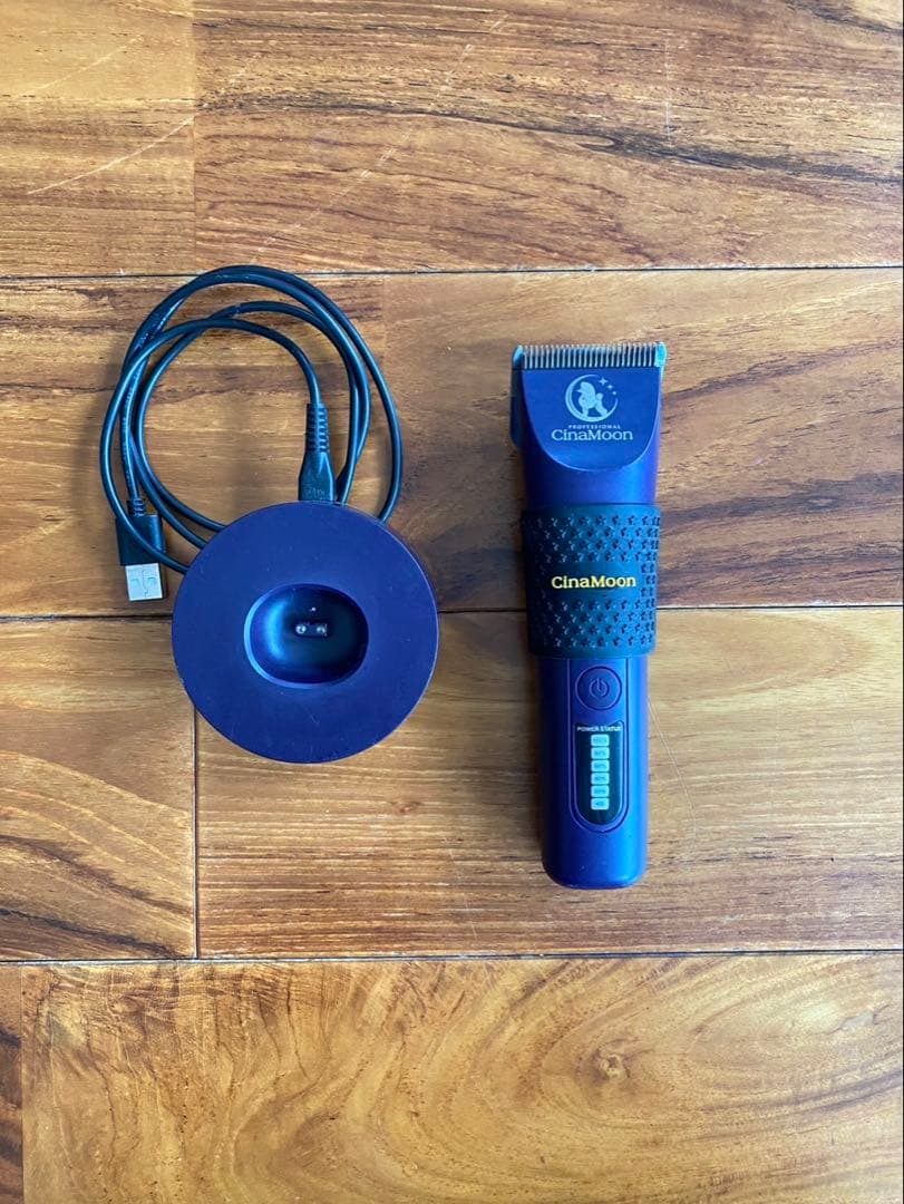 CinaMoon バリカン 充電スタンド付き　シナムーン