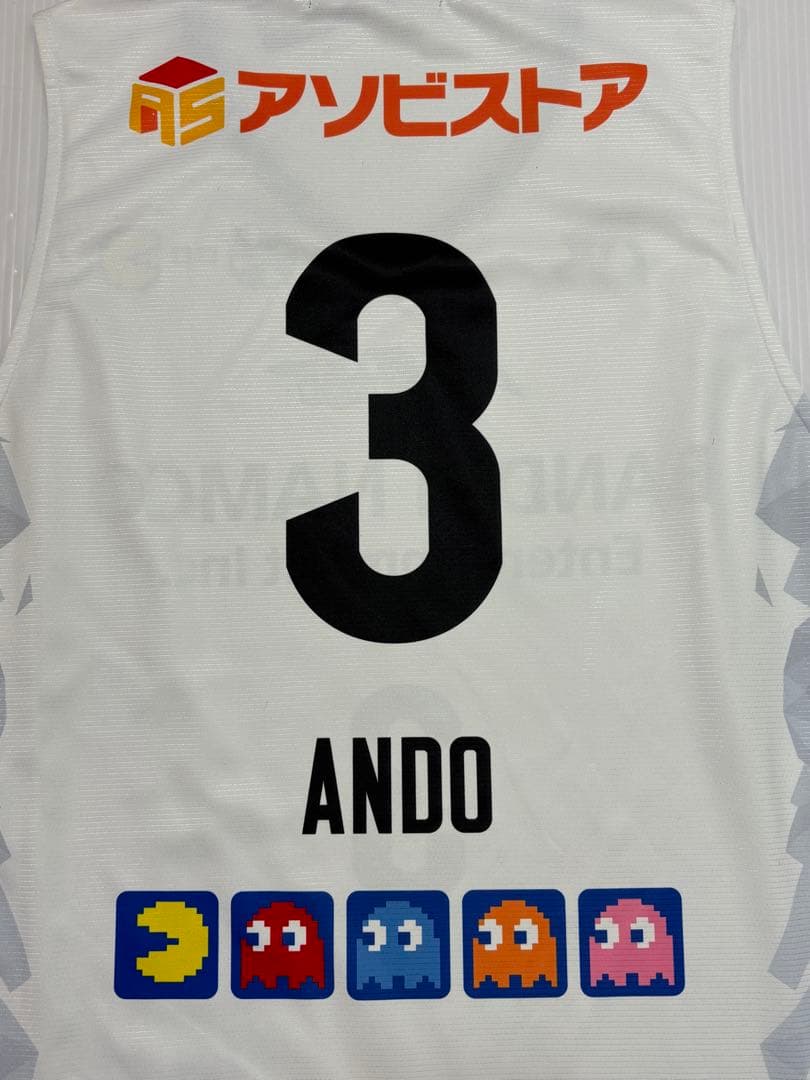 未使用 島根スサノオマジック 安藤誓哉 ユニフォーム　アウェイ 2XL バスケ