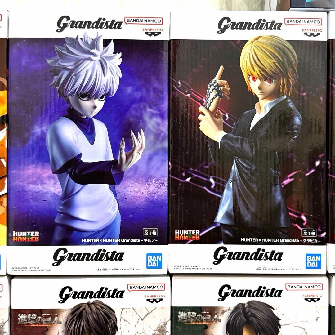 ハンター×ハンター　Grandista キルア　クラピカ　ナルト　呪術廻戦　脹相