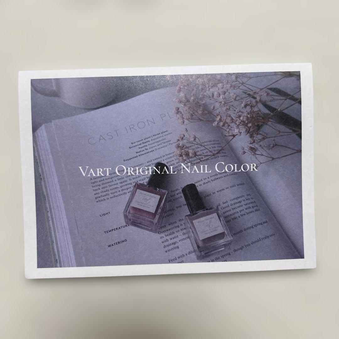 【終了ブランド】vartネイルカラー_19本セット＋ブランドリーフレット