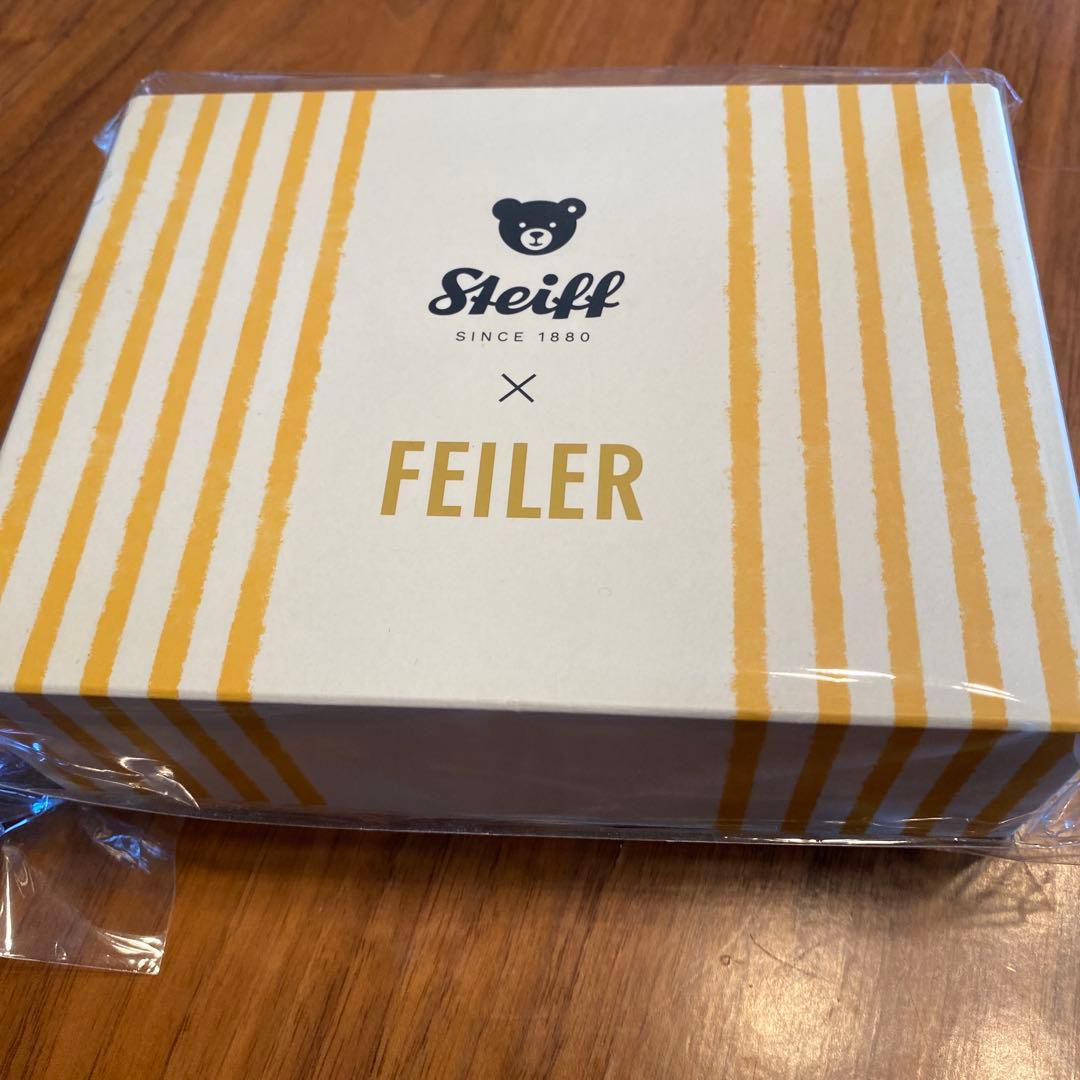 JUN 　Steiff Feiler シュタイフ　フェイラー ハンカチ