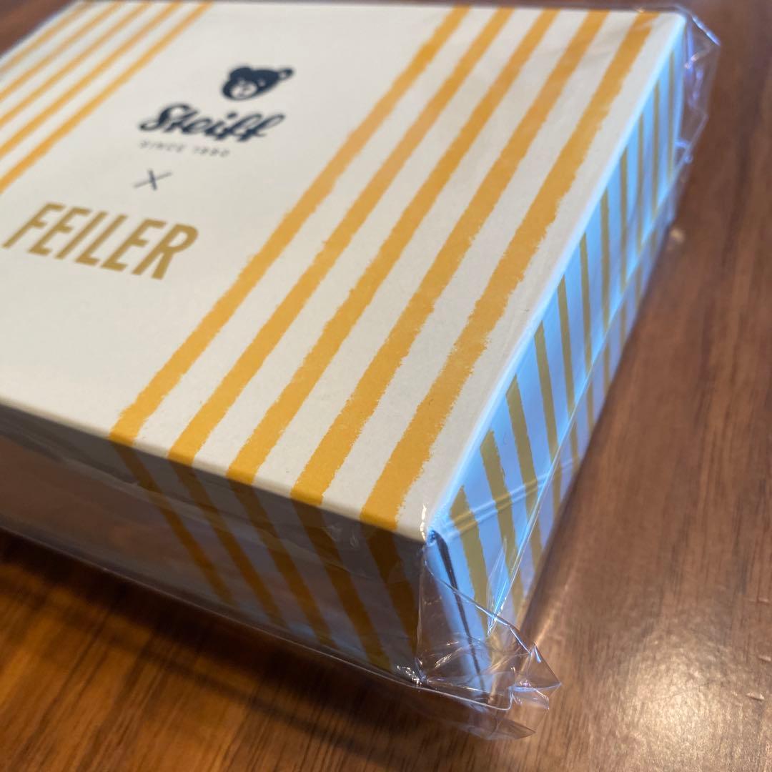 JUN 　Steiff Feiler シュタイフ　フェイラー ハンカチ