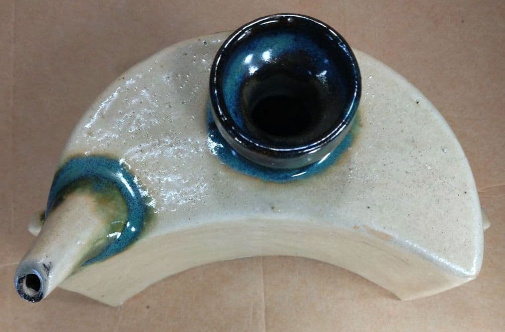 最高のアガリ【本物保証】金城次郎 壷屋焼 抱瓶 共箱 栞 人間国宝 壺屋やちむん