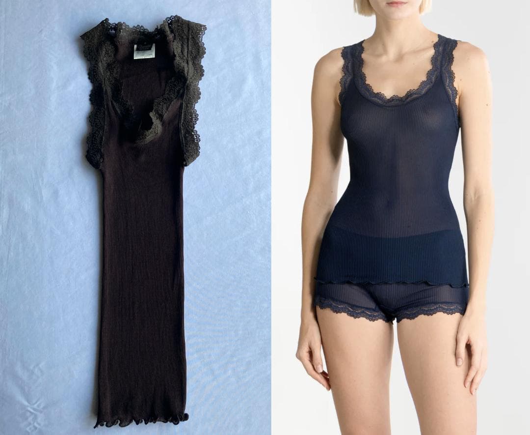 *美品 オスカリート シルク100% インナー Made in Italy