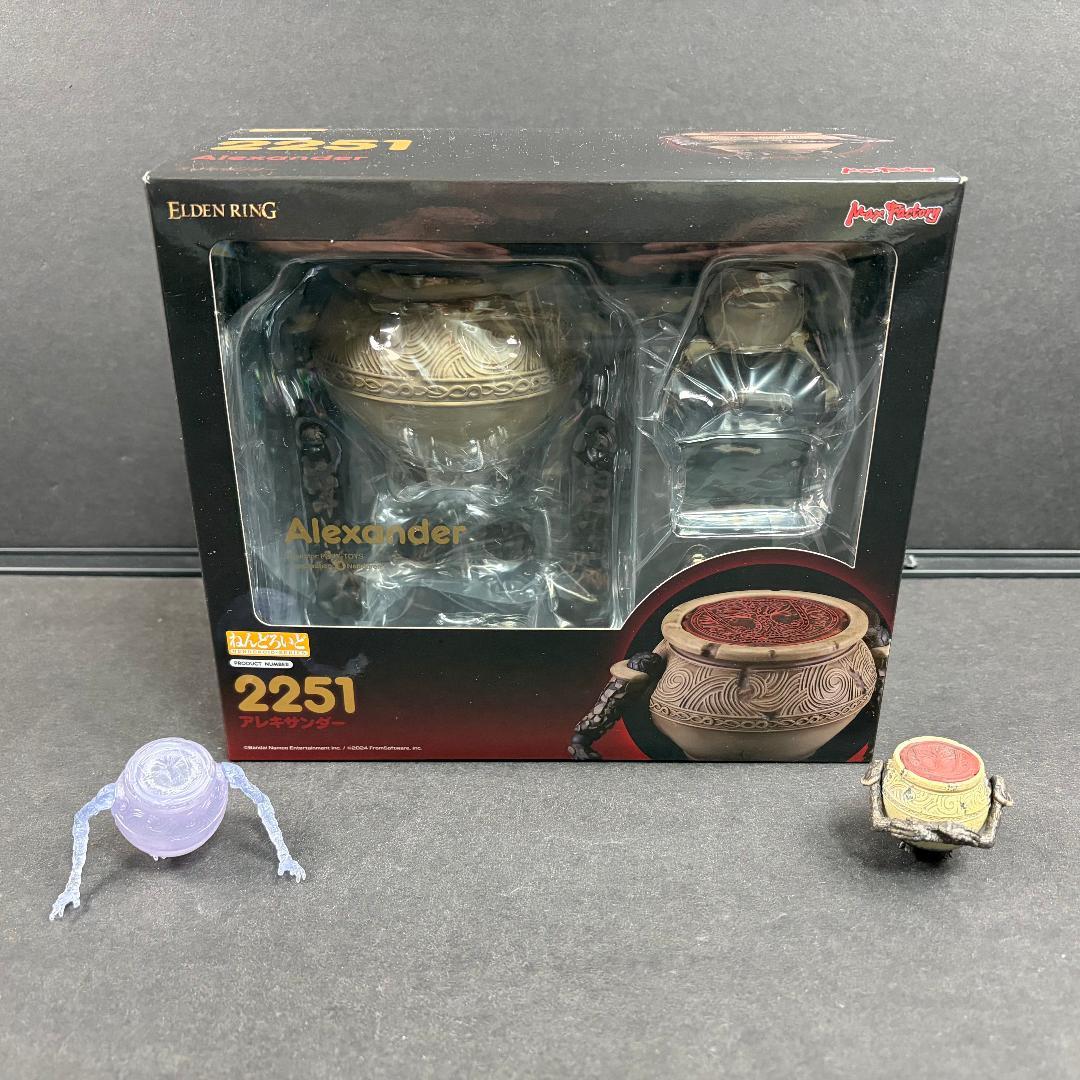 中古 アレキサンダー エルデンリング ねんどろいど フィギュア オマケ付き