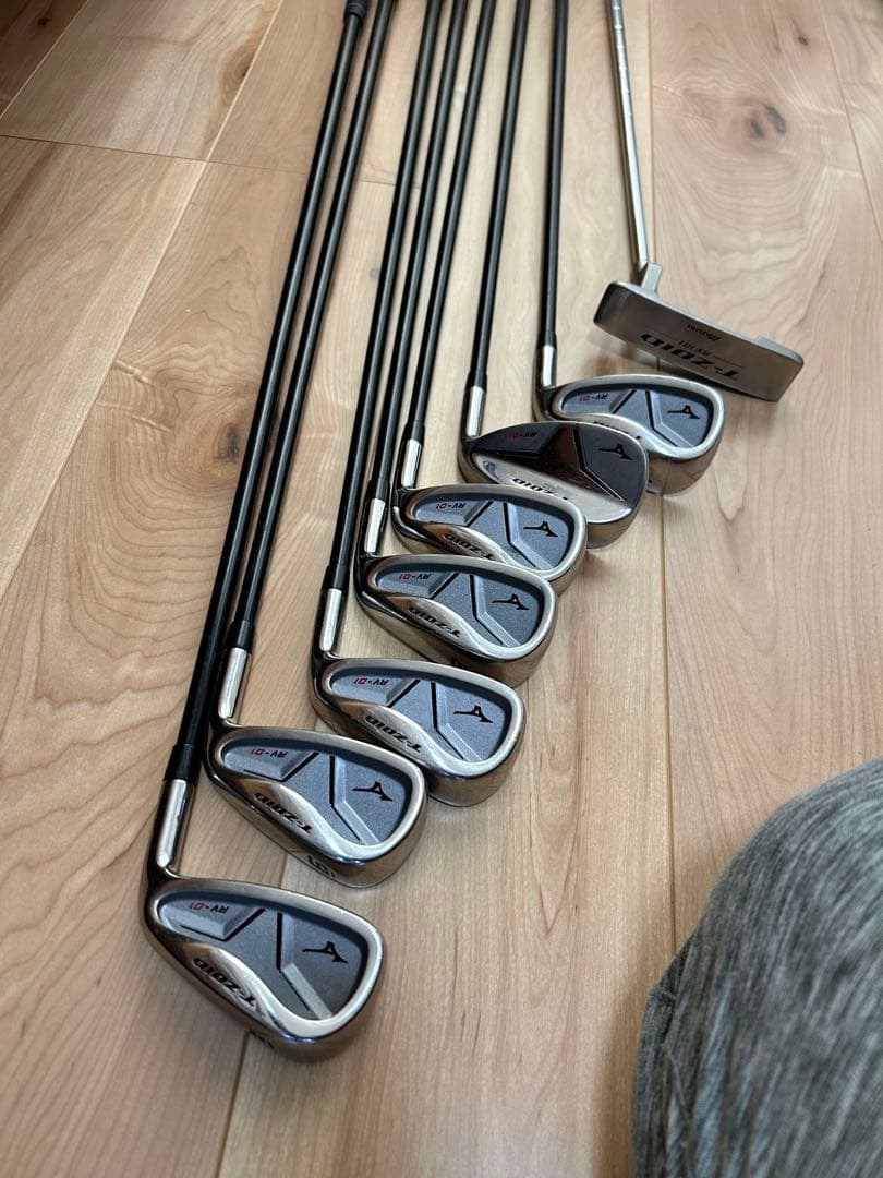 ミズノMizunoゴルフクラブ フルセット☆キャディバッグ付 初心者メンズ 右R