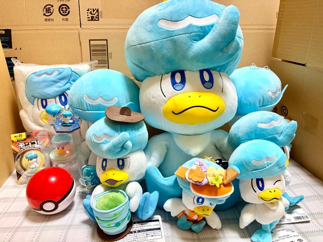 クワッス　ぬいぐるみセット　圧縮発送無し