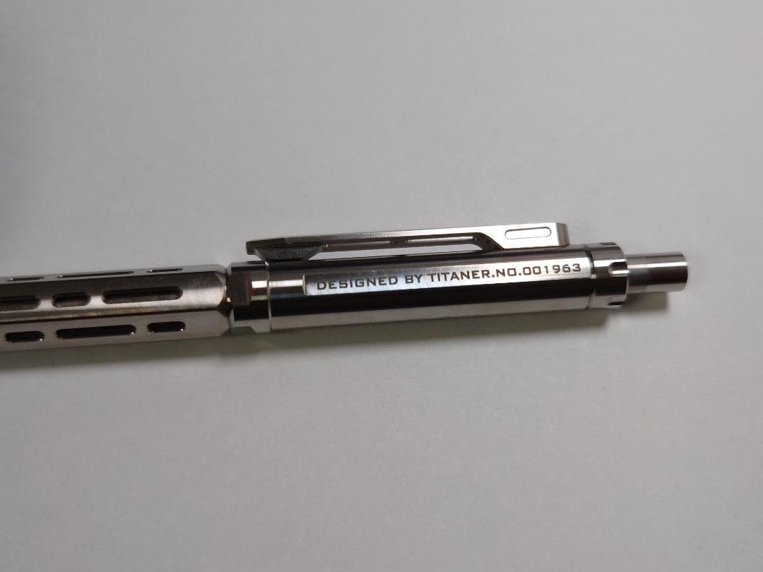 TITANER シャープペンシル チタン チタニウム