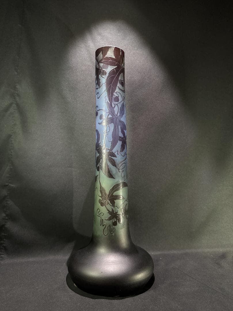 エミール・ガレ Émile Gallé『トケイソウ』花瓶