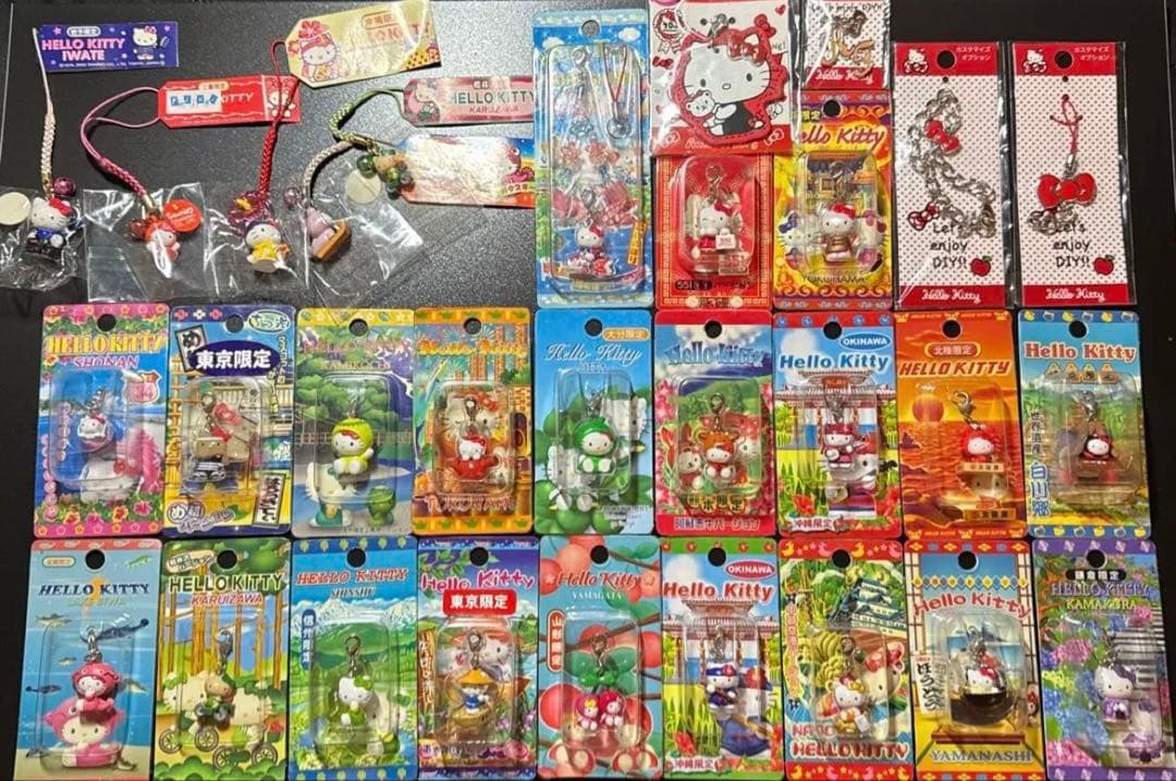 はろうきてぃ　Hello kittyご当地キティストラップサンリオまとめて　大量