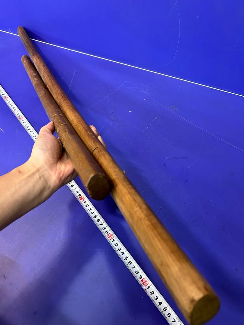 T）当時物 日本刀 拵入り 太刀 脇差 白鞘 2本セット 美術刀剣 模造刀