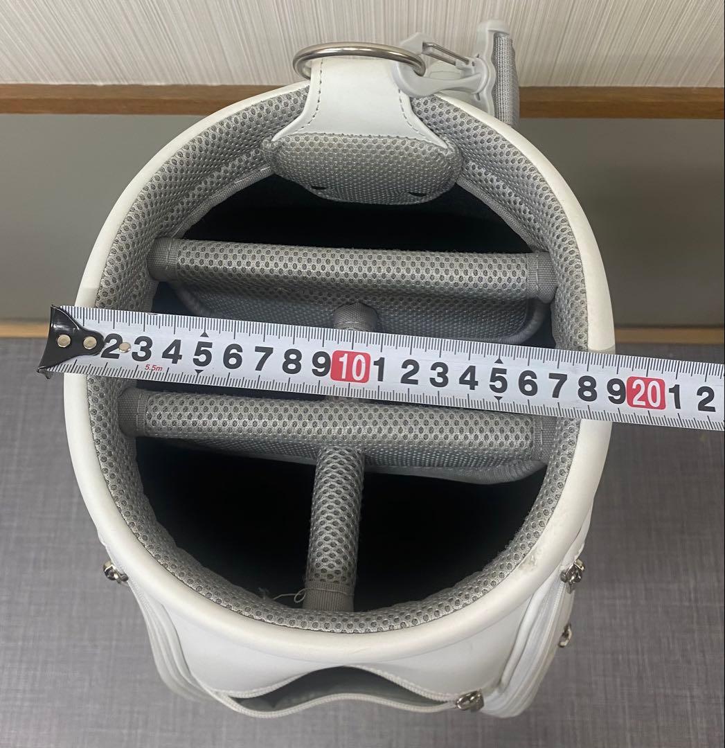 TaylorMade キャディバッグ ホワイト テーラーメイド ゴルフバッグ