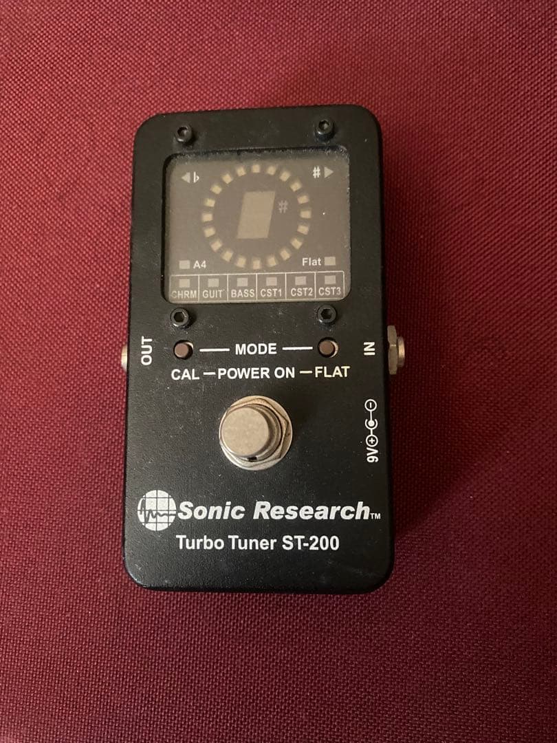 ギター Sonic Research Turbo Tuner ST-200