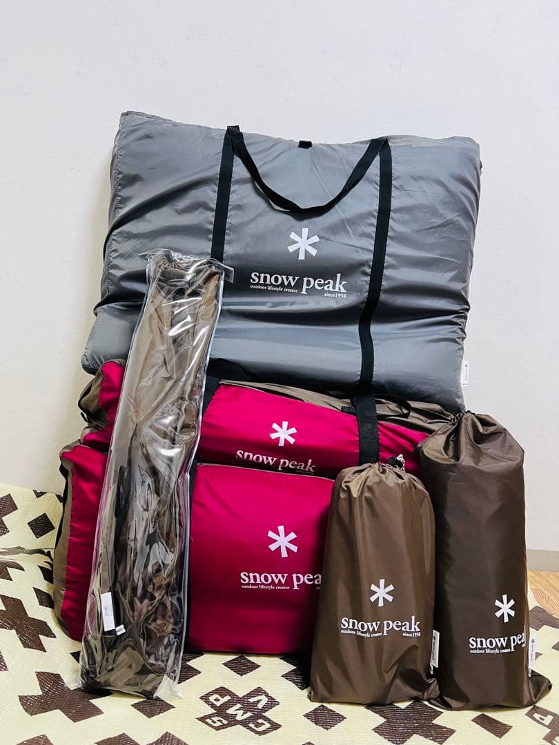 「1回のみ使用」 スノーピーク ランドロック TP-671R フルセット