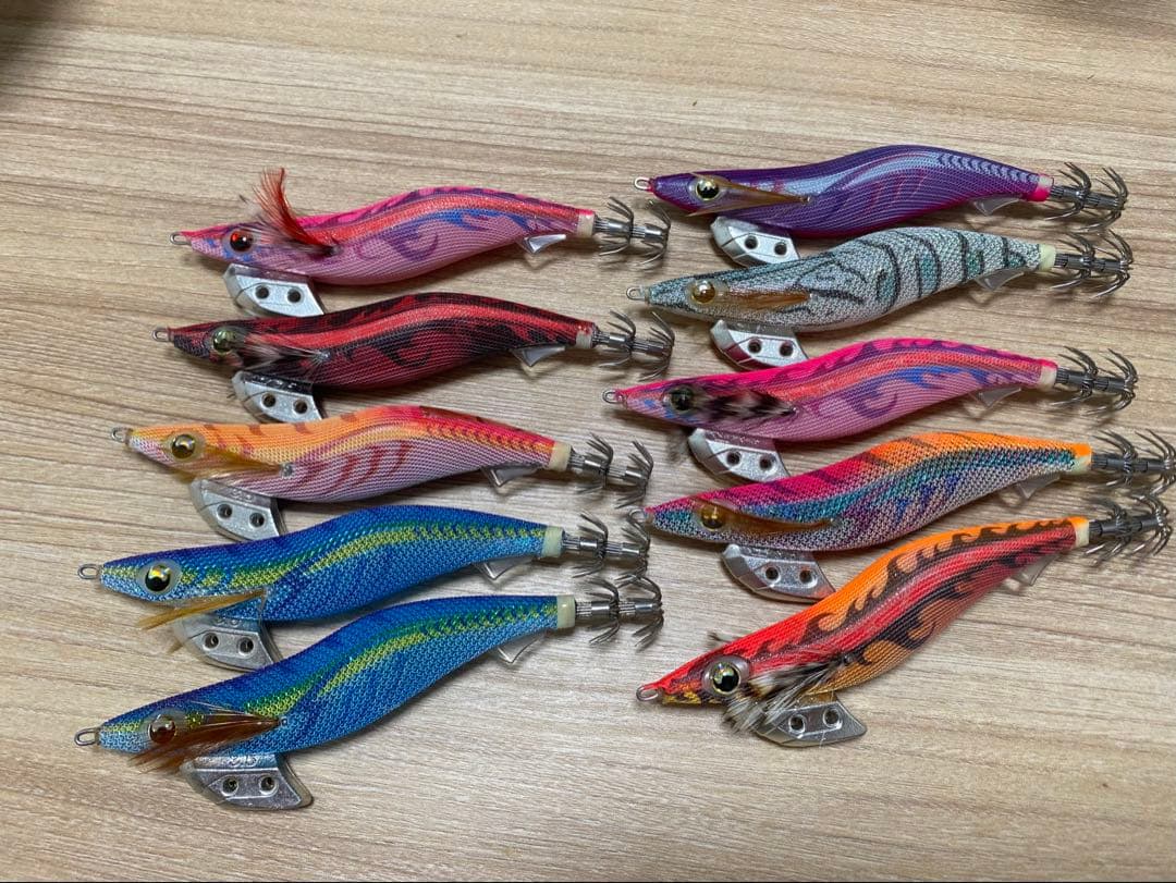 カ*メ様 ヤマリア　エギ王K 3.5号　10本　ケース付き