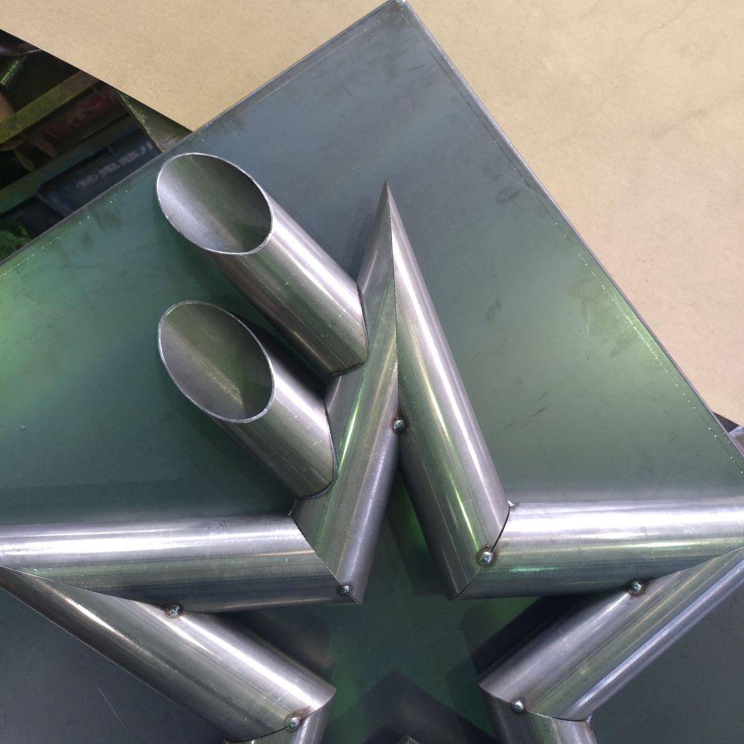 奏君パパ竹槍マフラー星型60.5パイ差し込み加工ですが今回限定価格です。