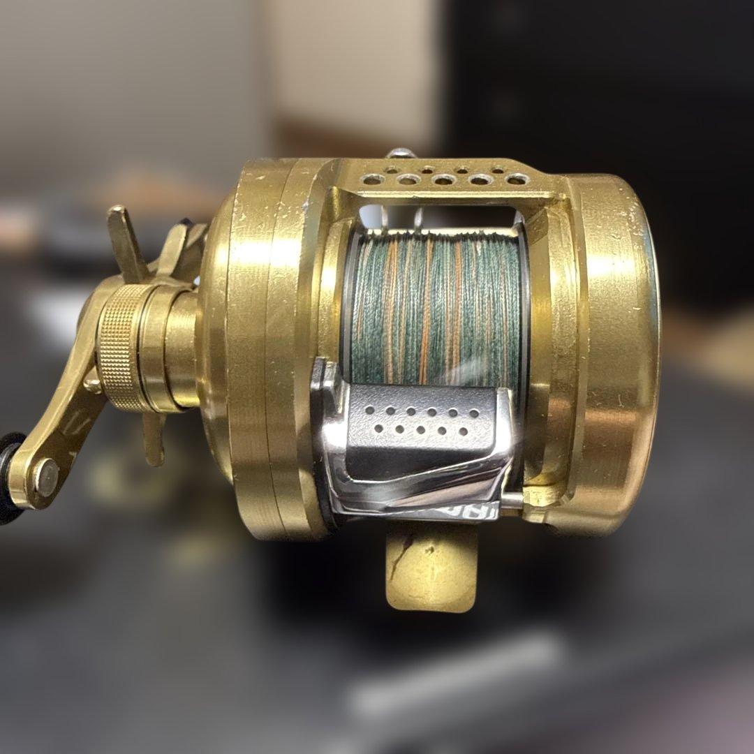 SHIMANO CALCUTTA CONQUEST 201HG ゴールド