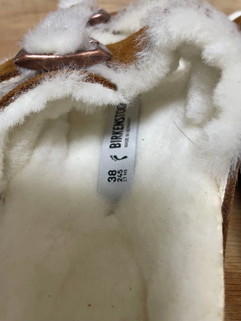 BIRKENSTOCK ブラウンサンダル サイズ38