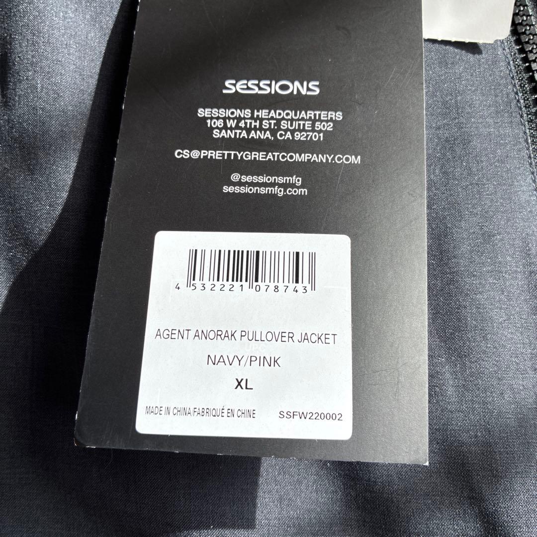 未使用 SESSIONS セッションズ スノーボードウェア ジャケット XL