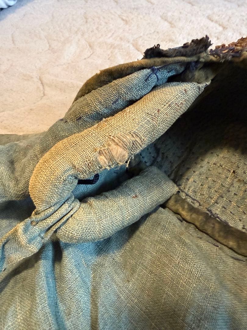 ⭕️ 江戸時代　鎖帷子　【鎖頭巾】　幕末　新撰組　忠臣蔵