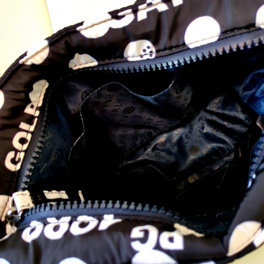 【美品】PEARLY GATES ドット柄カートバッグ