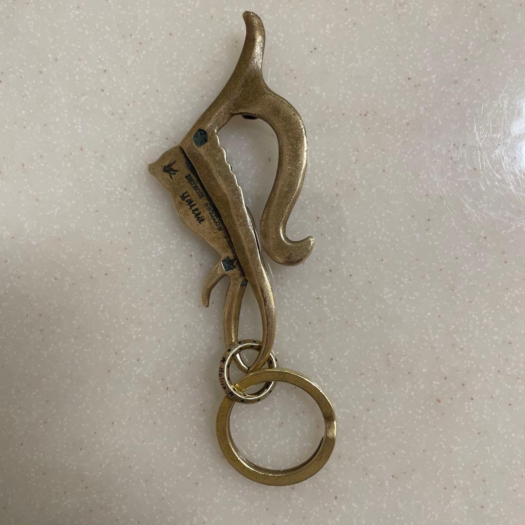 garcia カラビナ キーリング スワロー スカル