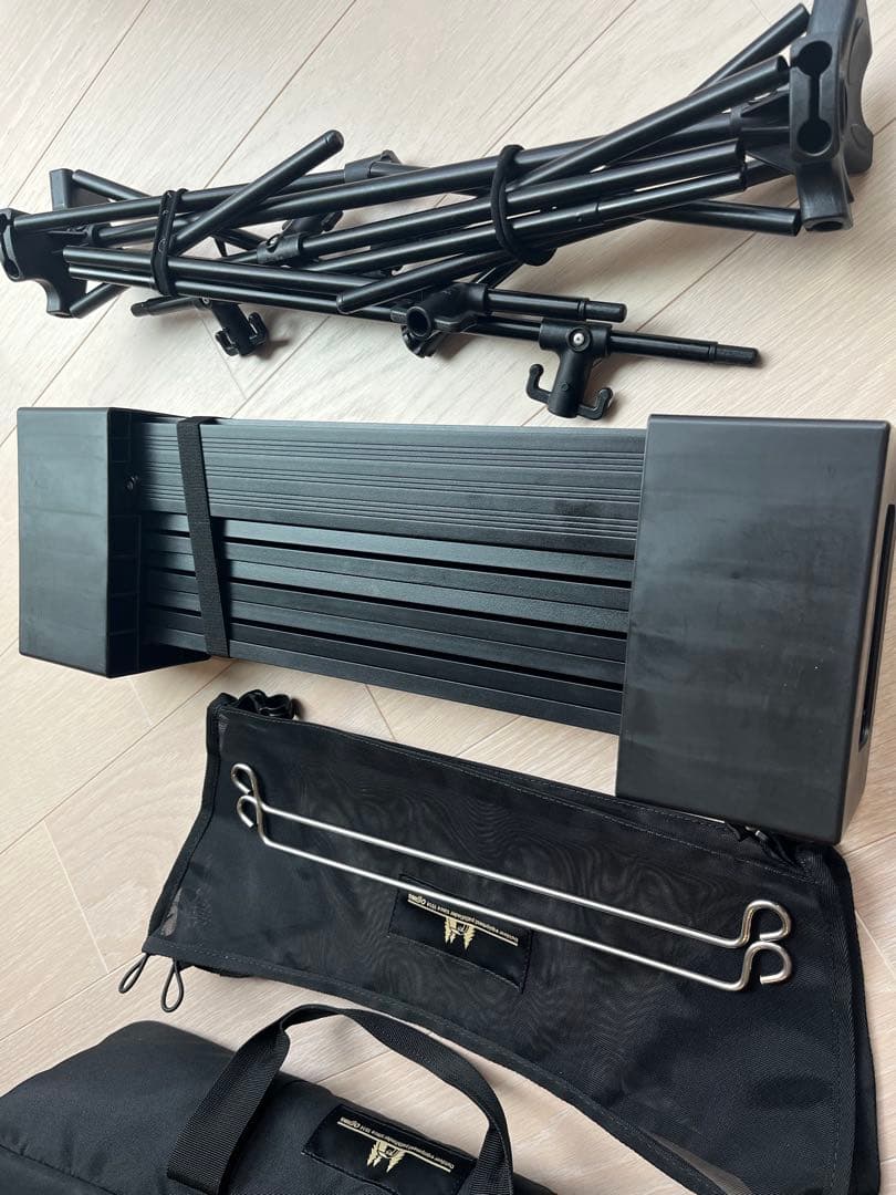 極美品 ogawa オガワ ロールテーブルM ブラック　黒