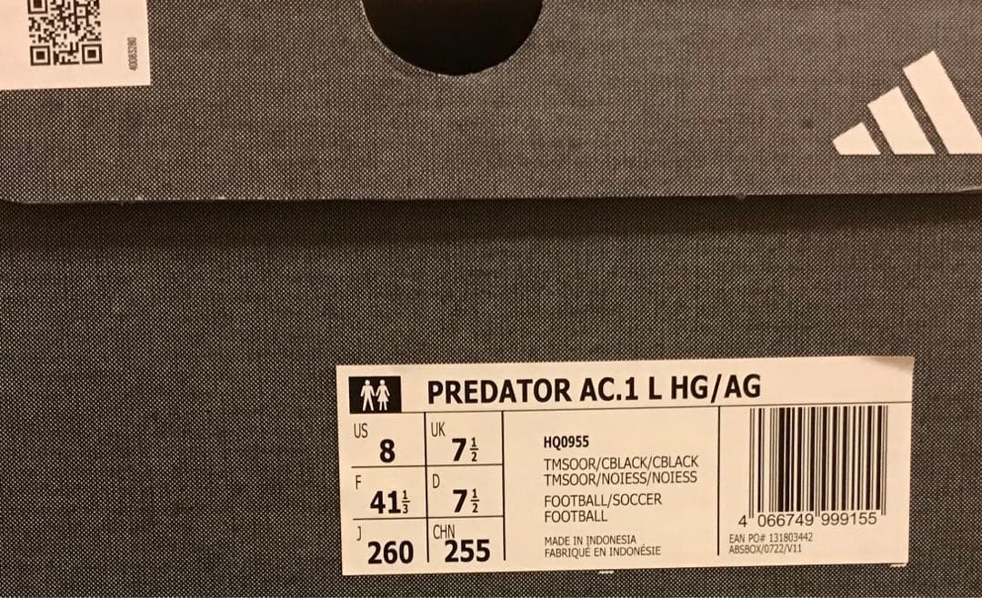 プレデター アキュラシー.1 L ジャパン HG/AG 26.0cm