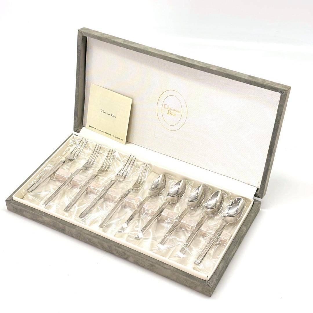 クリスチャンディオール　カトラリー 10点セット スプーン フォーク 箱付 新品