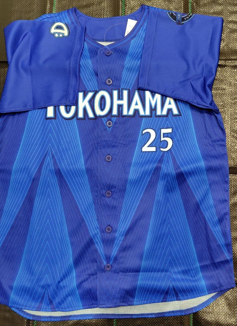 横浜DeNAベイスターズ　筒香嘉智選手　ハイクオリティーレプリカユニフォーム　青