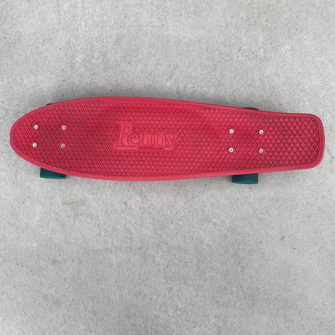 Penny スケートボード レッド　27インチ