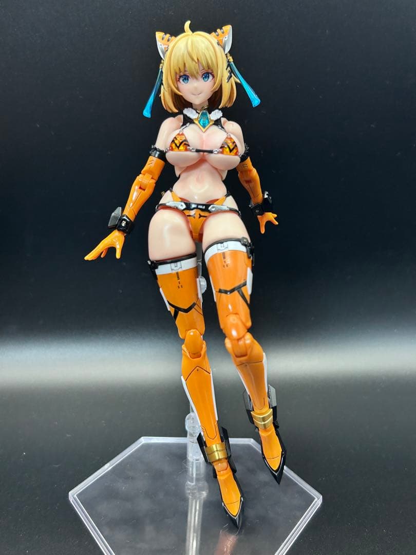 PLAMAX ソフィア F シャーリング 虎アーマーVer 塗装済み完成品