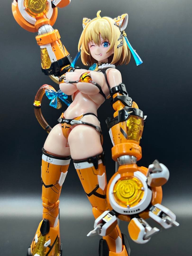 PLAMAX ソフィア F シャーリング 虎アーマーVer 塗装済み完成品
