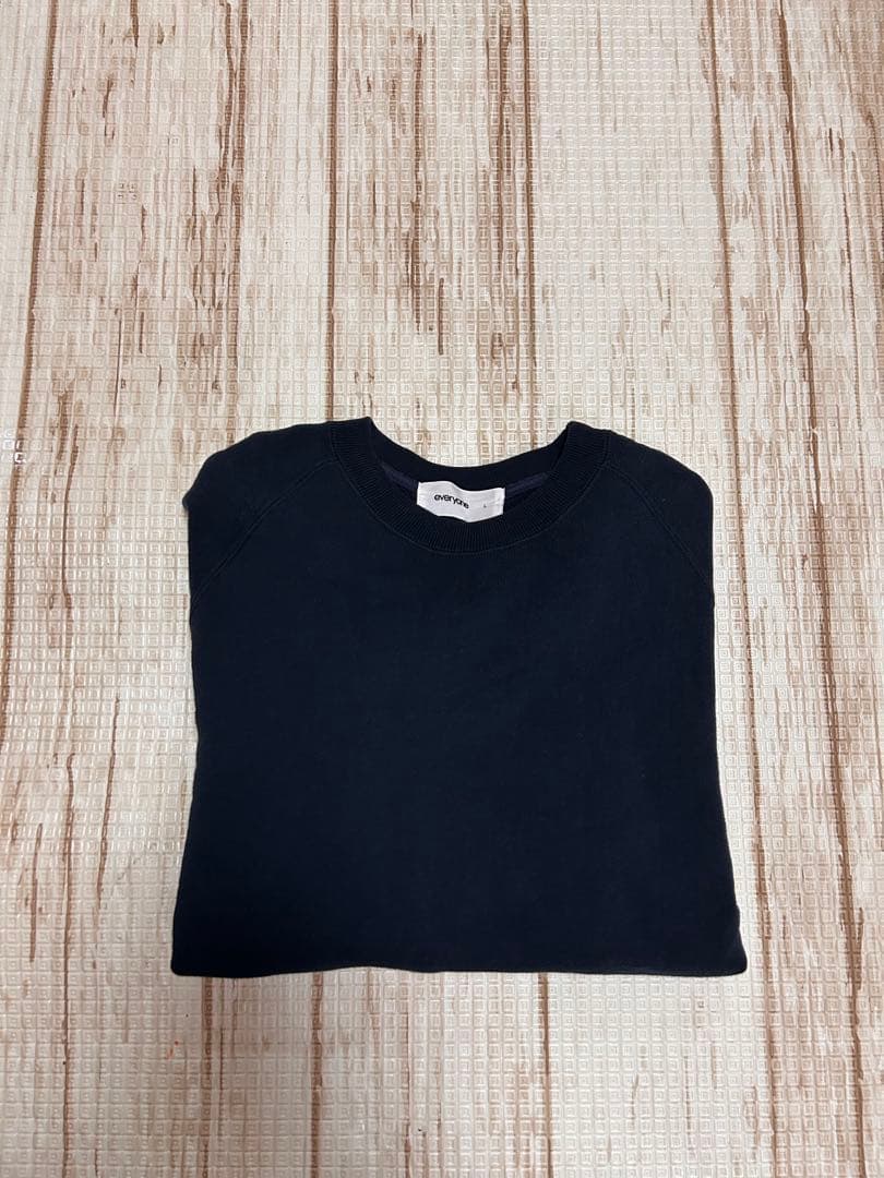 【美品】everyone classic crew neck sweat L