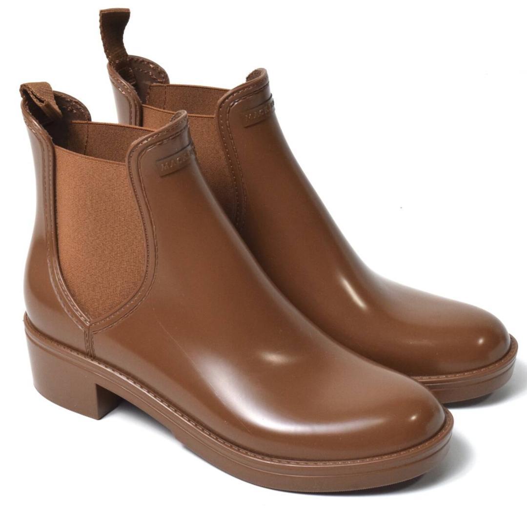 未使用 マッキントッシュ サイドゴア レインブーツ 39（26) TAN タン