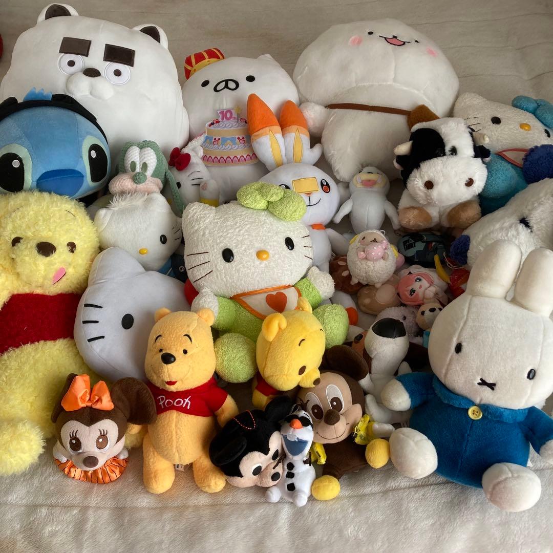 子供用 ぬいぐるみ サンリオ ディズニー まとめ売り 大量まとめ