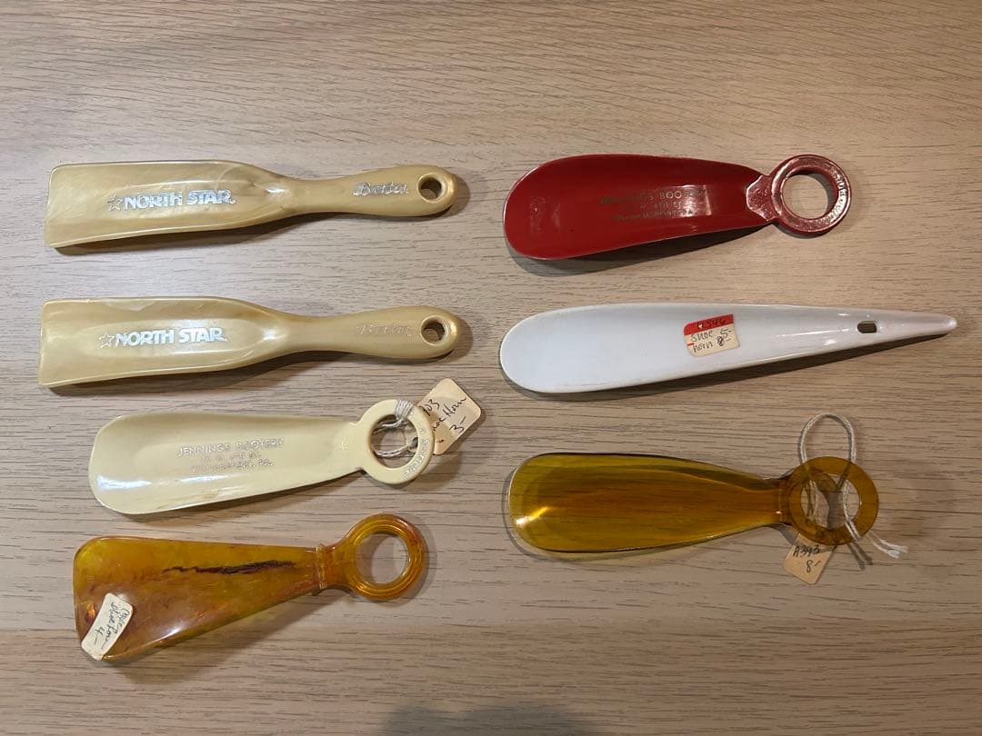 ビンテージ シューホーン 61本+ ボタンフック 15本　まとめ売り