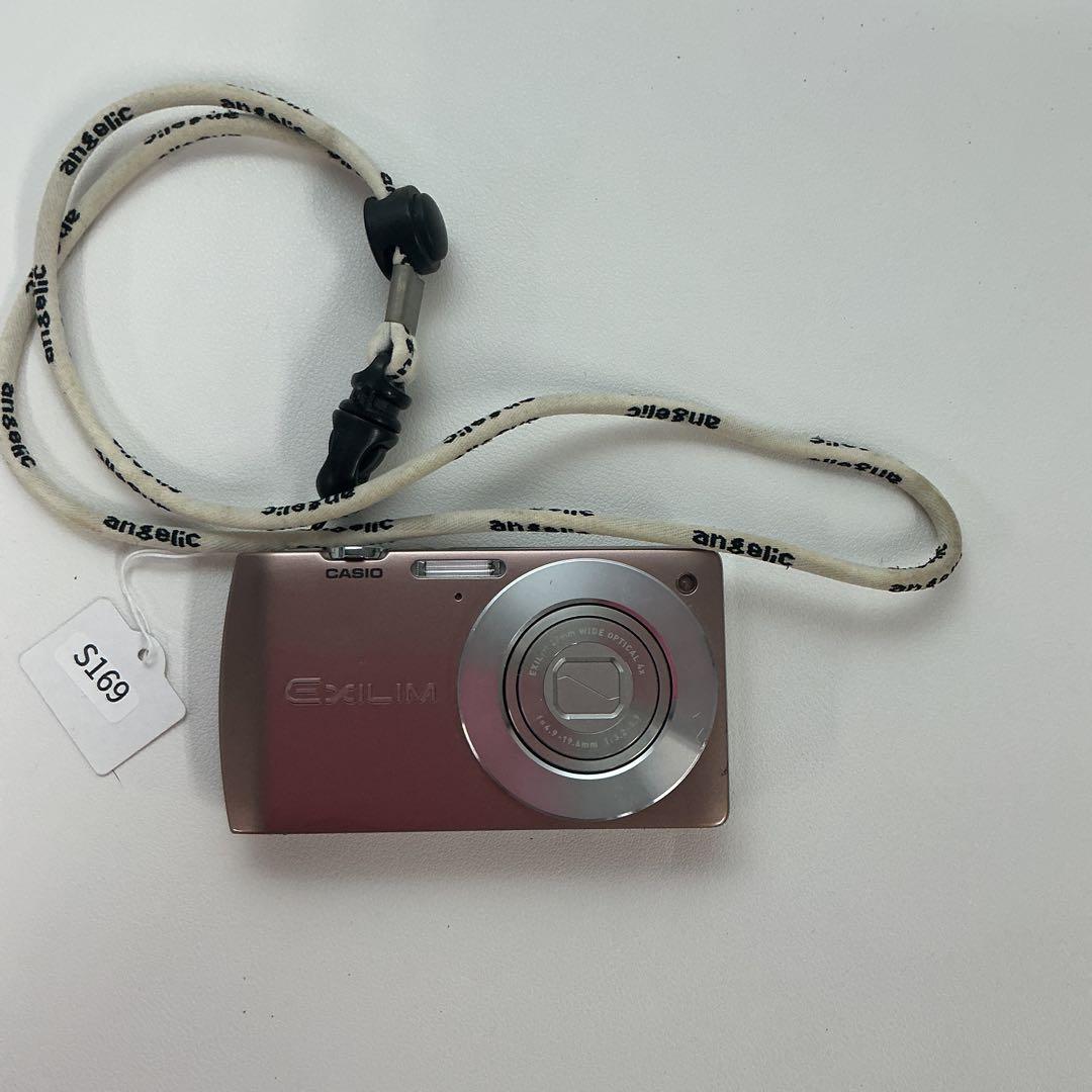 S169 CASIO EXILIM コンパクトデジタルカメラ ピンク