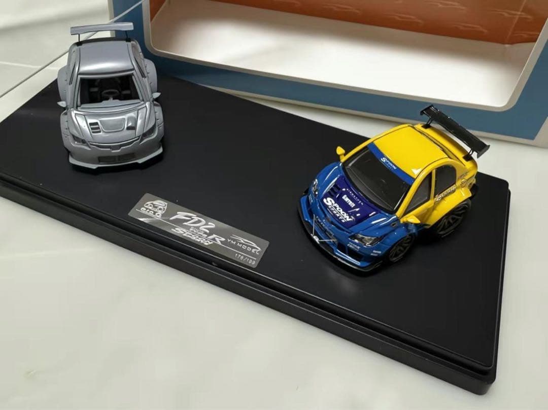 チョロQ Spoon ホンダ FD2 ERAQ 2台セット