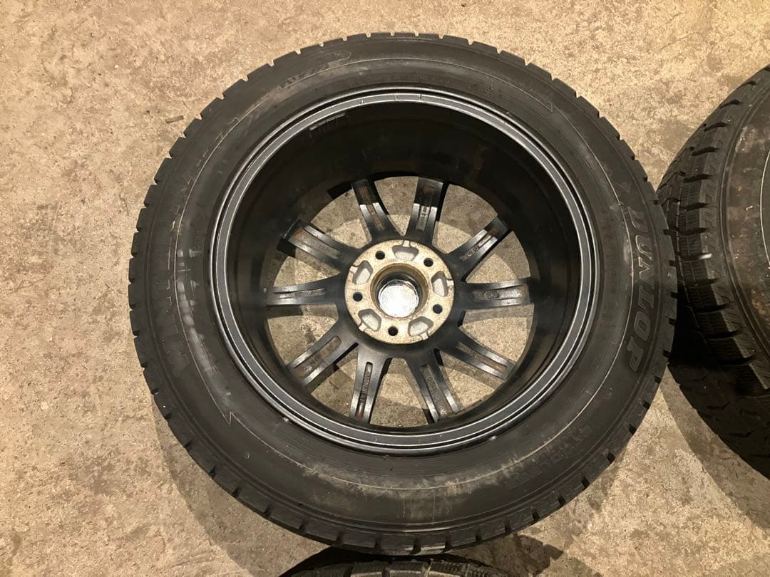 鎌ヶ谷 195/60R16 DUNLOP スタッドレス 4本 Workホイール