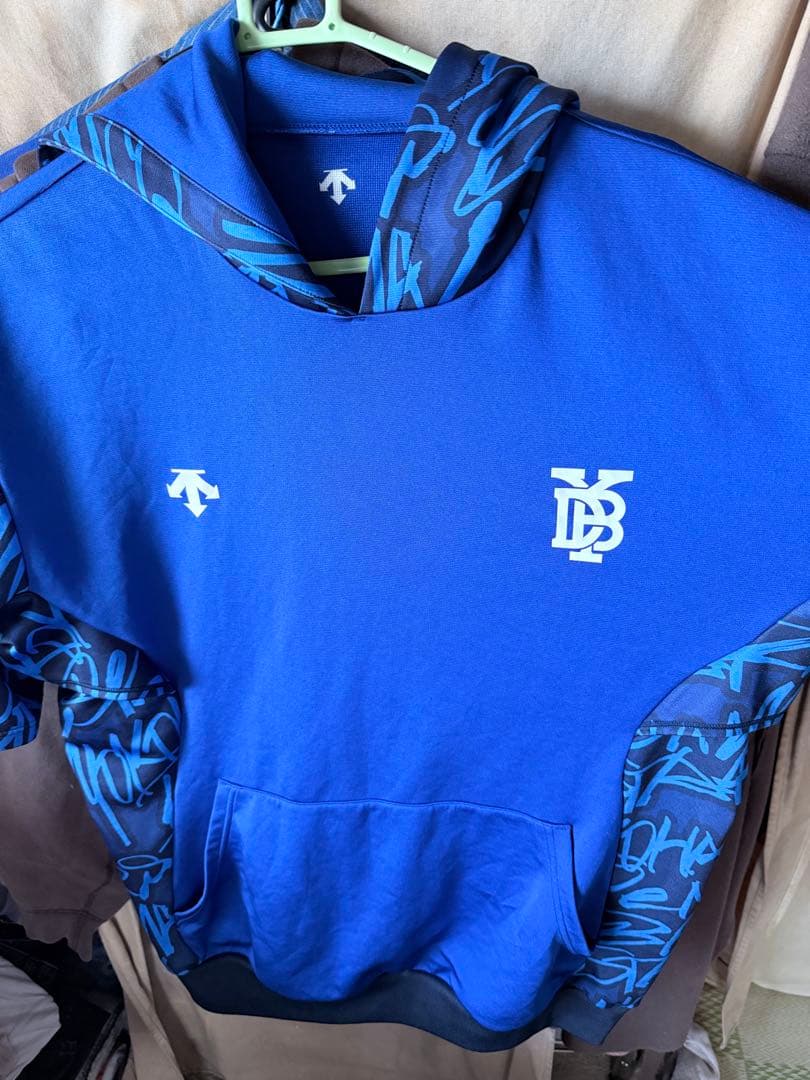 横浜DeNAベイスターズ オーセンティックチームウェア/半袖フーディ