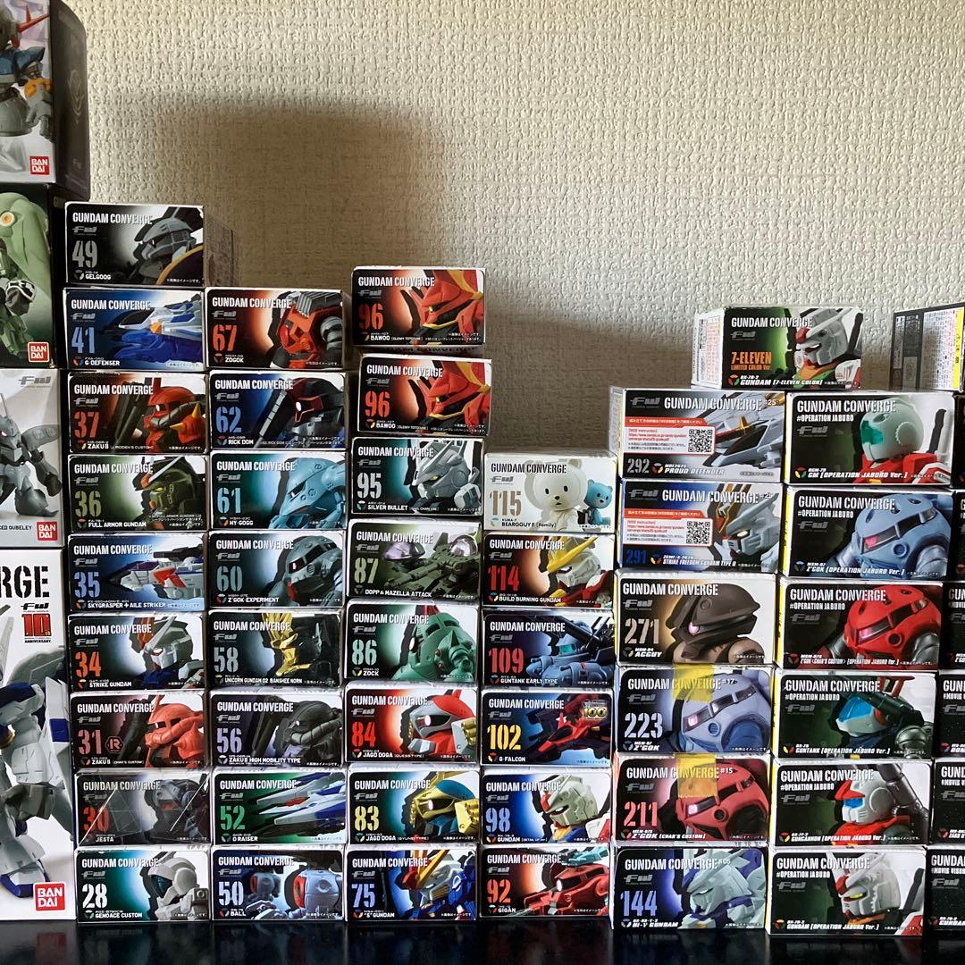 GUNDAM CONVERGE 55個set/超レア　希少品