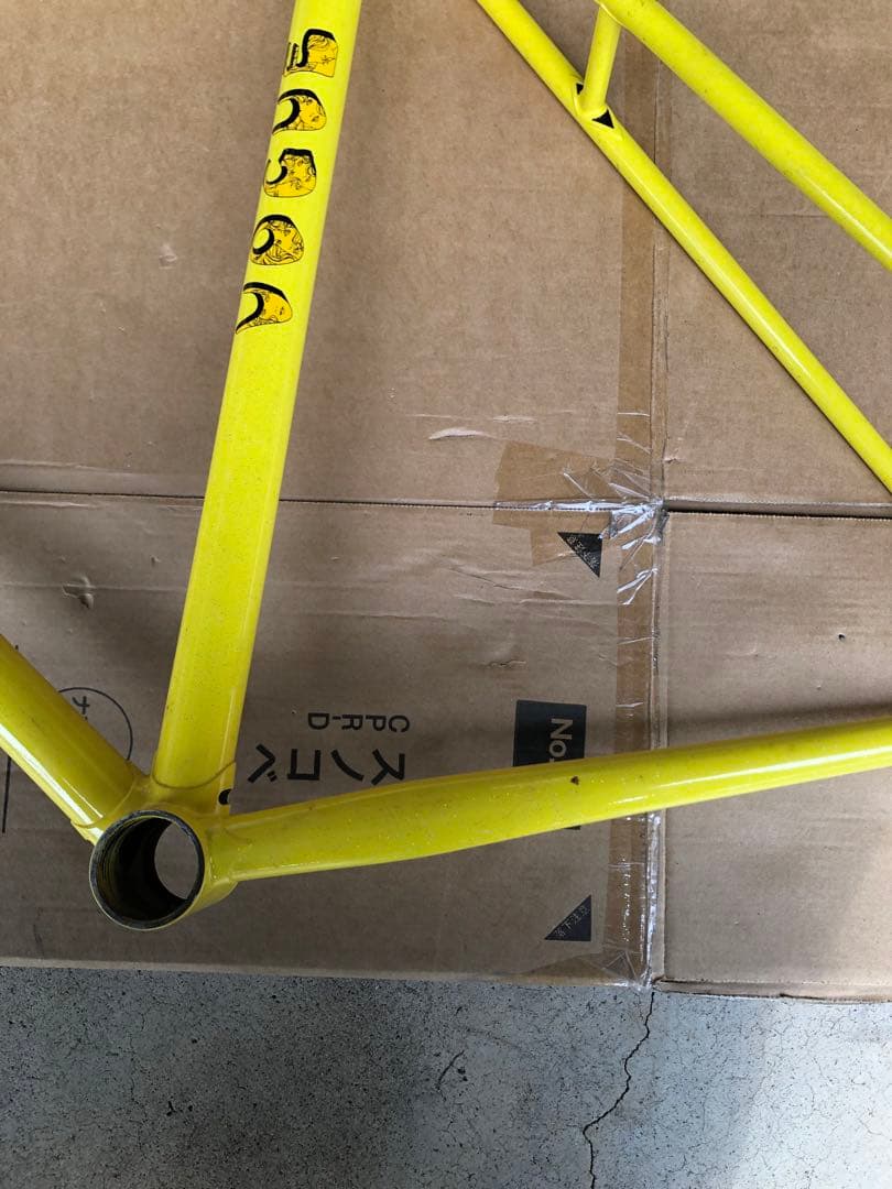 Vogue イエロー ピストフレーム 510mm