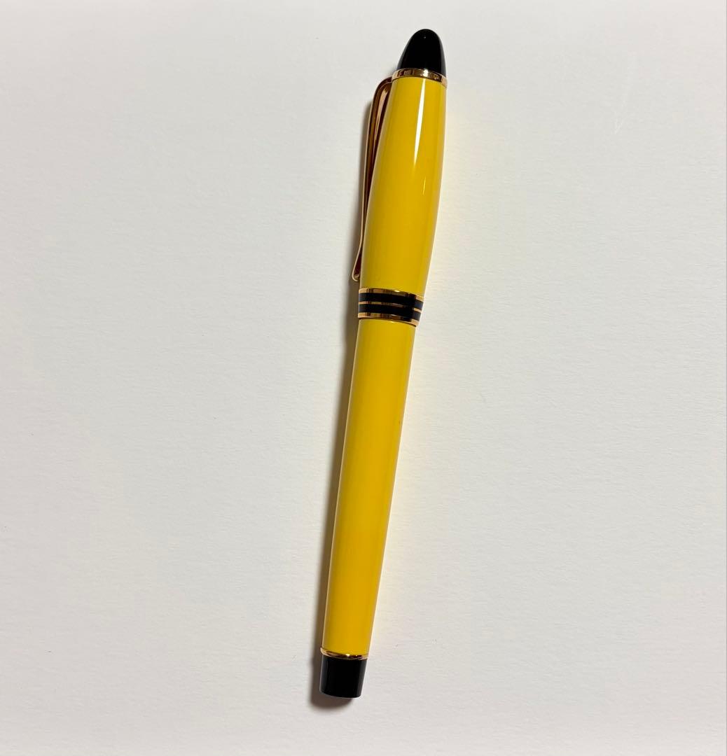 AURORA アウロラ イプシロン 万年筆 イエロー F
