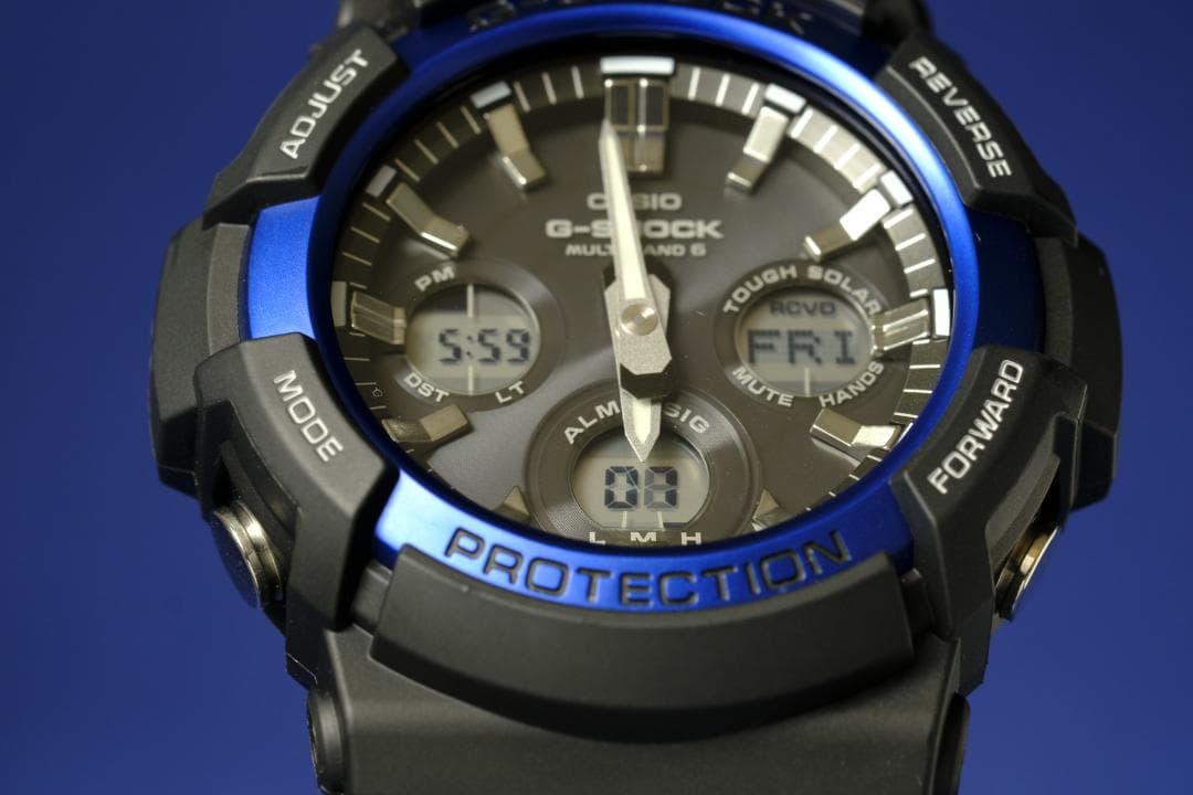 【綺麗】G-SHOCK GAW-100B 電波ソーラー／ビッグケース (114)